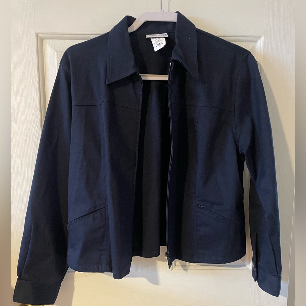 Jantzen Dark Blue Utility Jacket